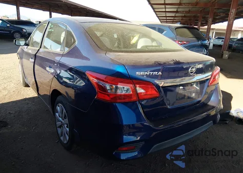 2016 Nissan Sentra S из США, поврежденный, VIN 3N1AB7AP3GY268563